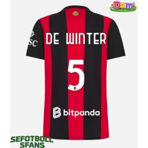AC Milan Koni De Winter #5 Hemmatröja Kvinnor 2026-27 Kortärmad